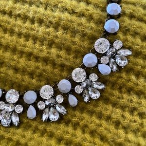 Gorgeous Lavender Grey Stones Necklace